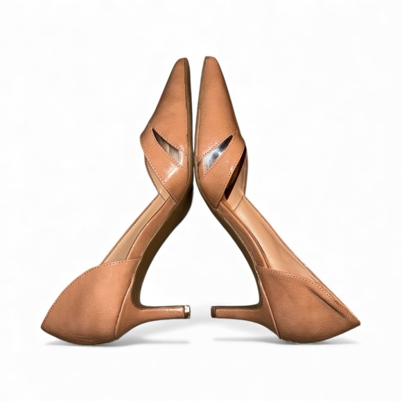 Naturalizer Tan Pointed-Toe D'Orsay Heels - Picture 8 of 13